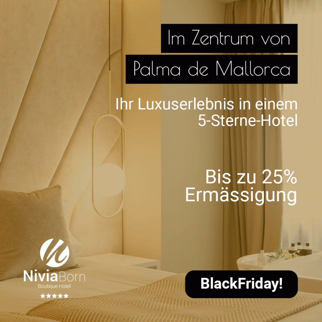 Luxus, Exklusivität… und Black Friday im Nivia Born Boutique Hotel! - Nivia Born Boutique Hotel