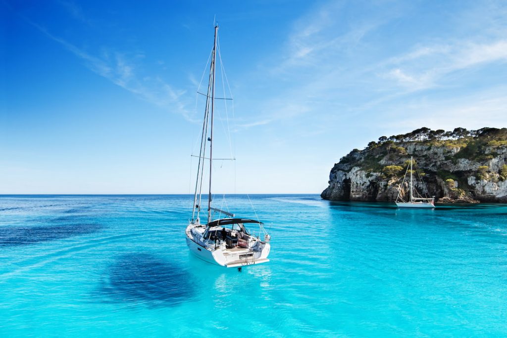 Alquiler de barco en Menorca